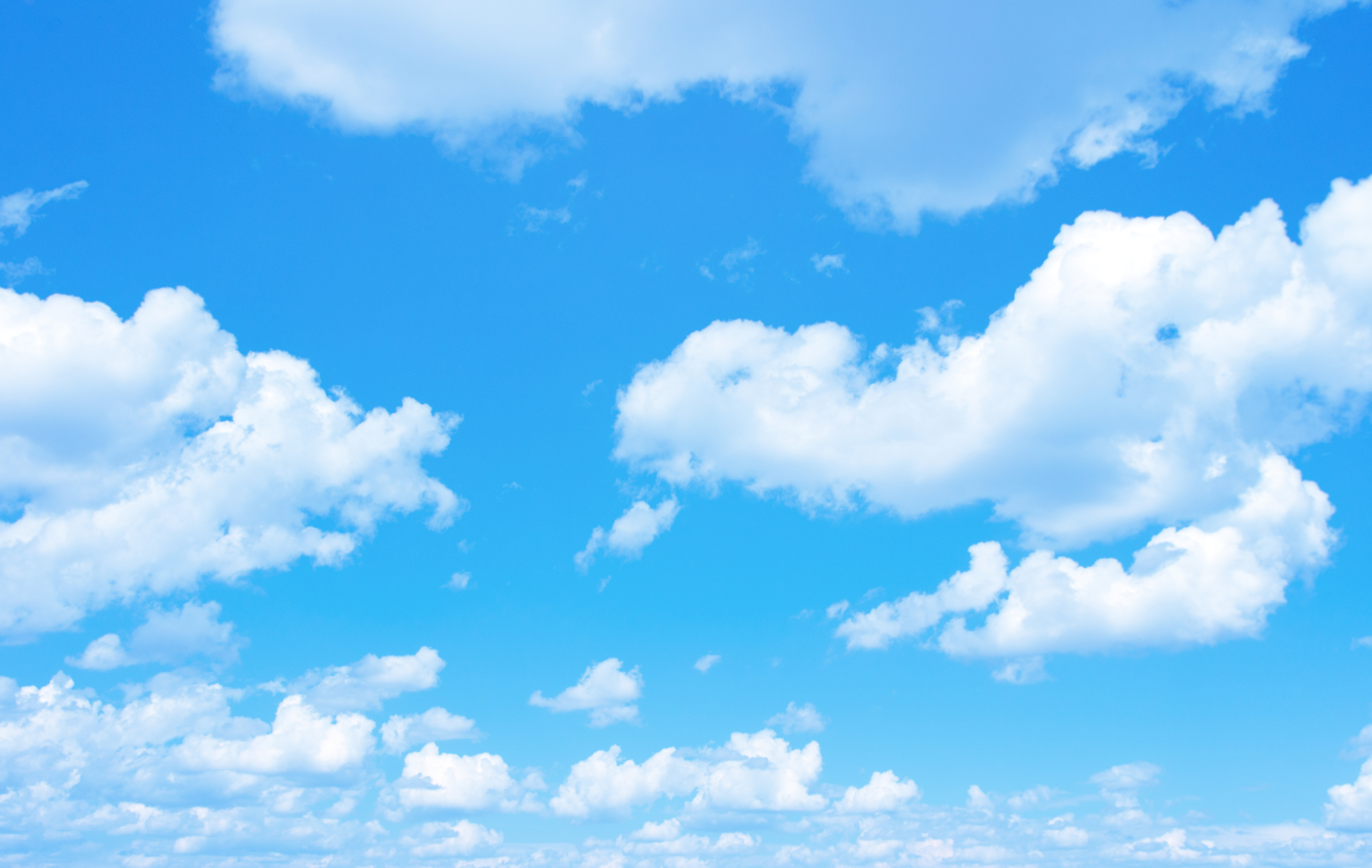 blue sky background with