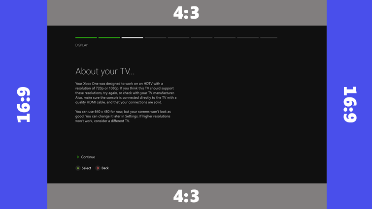 tv resolutions for xbox