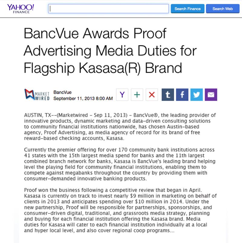 proof advertising news