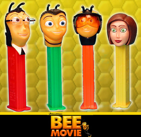 bee movie pez