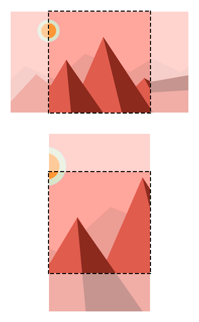 center and crop thumbnails