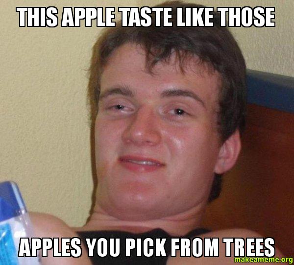 this apple taste like