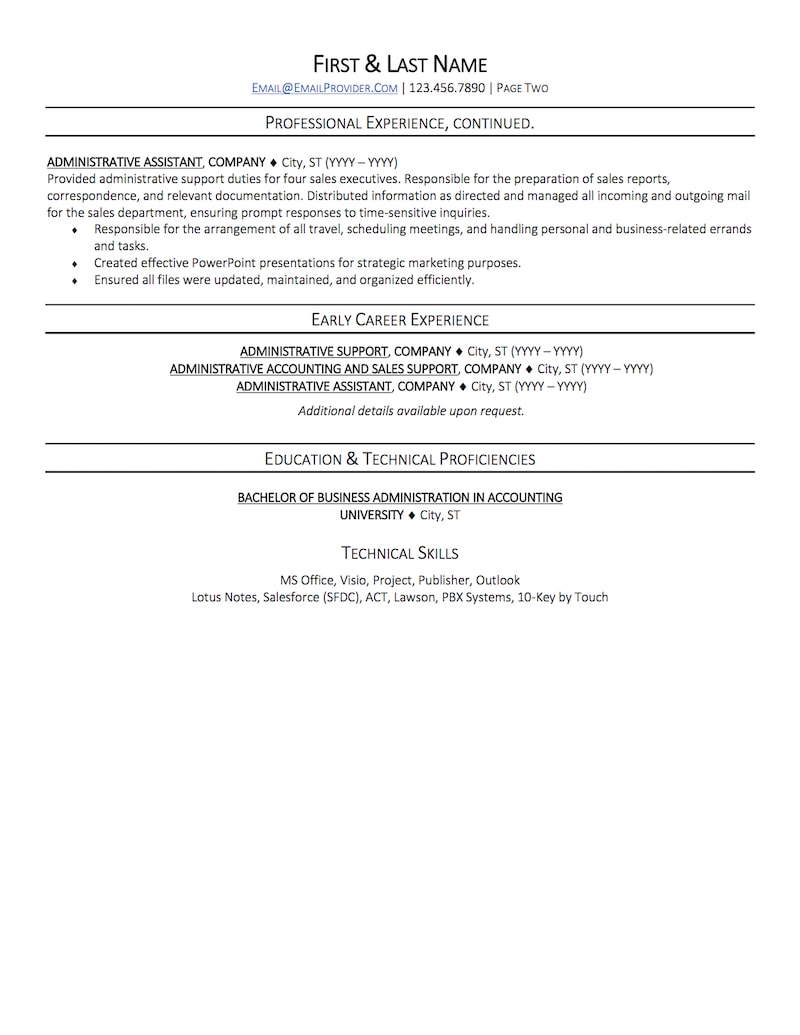 office administrative assistant resume sample professional resume