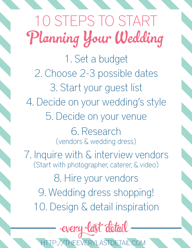 newly engaged 10 steps
