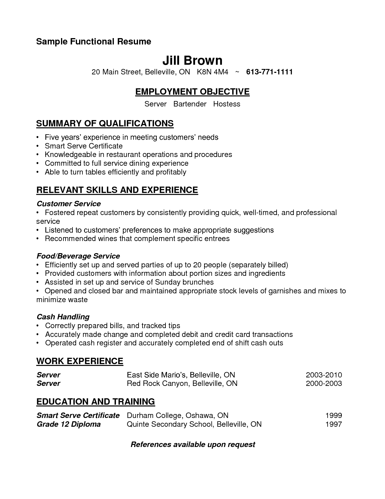 bartender resume examples resume templates example bartender resume