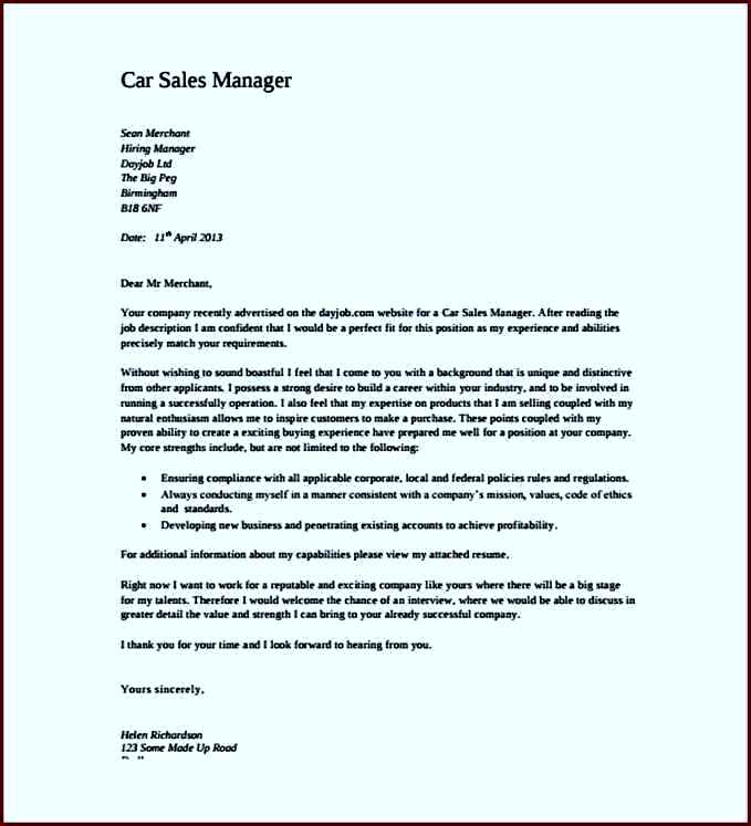 car sales email templates