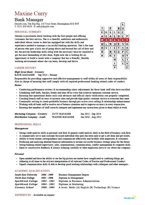 bank banker cv s template cv format and cv samples april onthemarch co