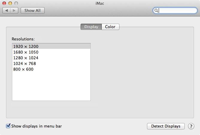 lion choosing native screen