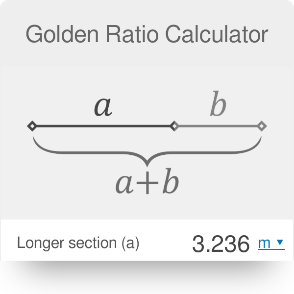 golden ratio calculator omni