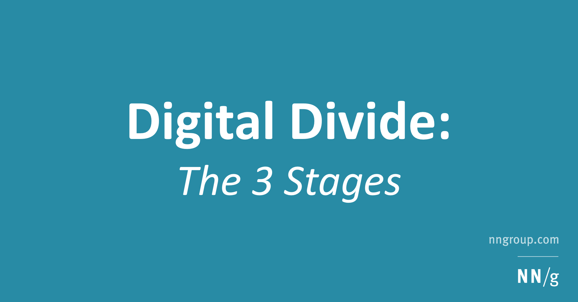 digital divide the 3