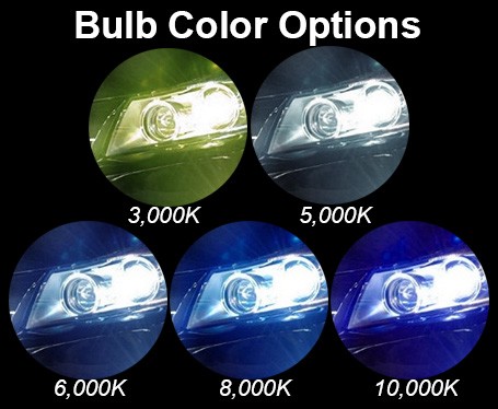 6000k color full xenon