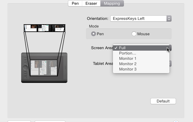 wacom tablet with monitor