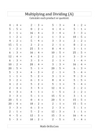 mixed operations math worksheets