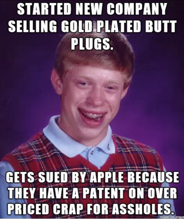 got sued by apple