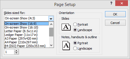 widescreen implementations in powerpoint