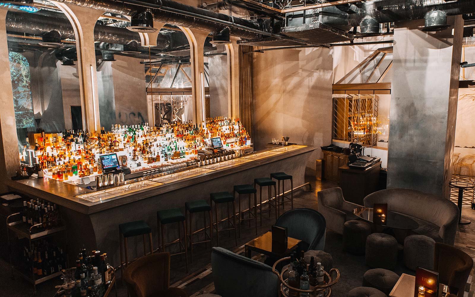 35 hidden bars around