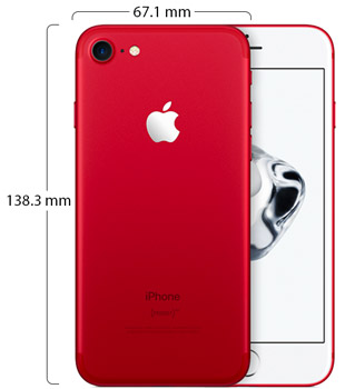 apple iphone 7 with