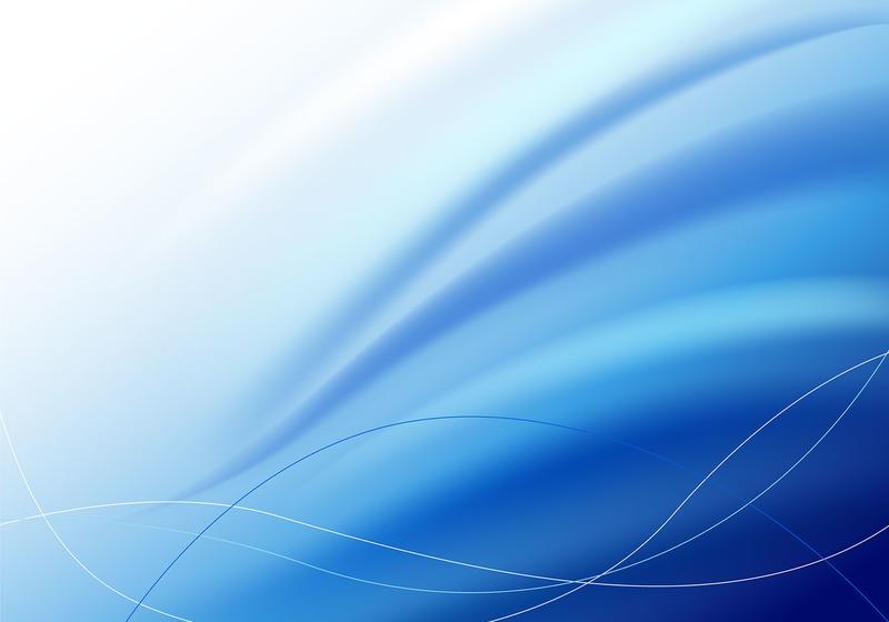 blue wave background vector