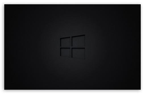 windows 10 black 4k