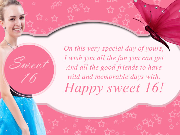 16th birthday wishes 365greetings