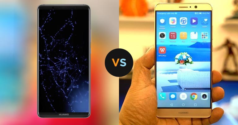 specs comparison huawei mate
