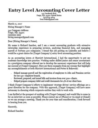 entry level accounting resume sample 4 writing tips rc
