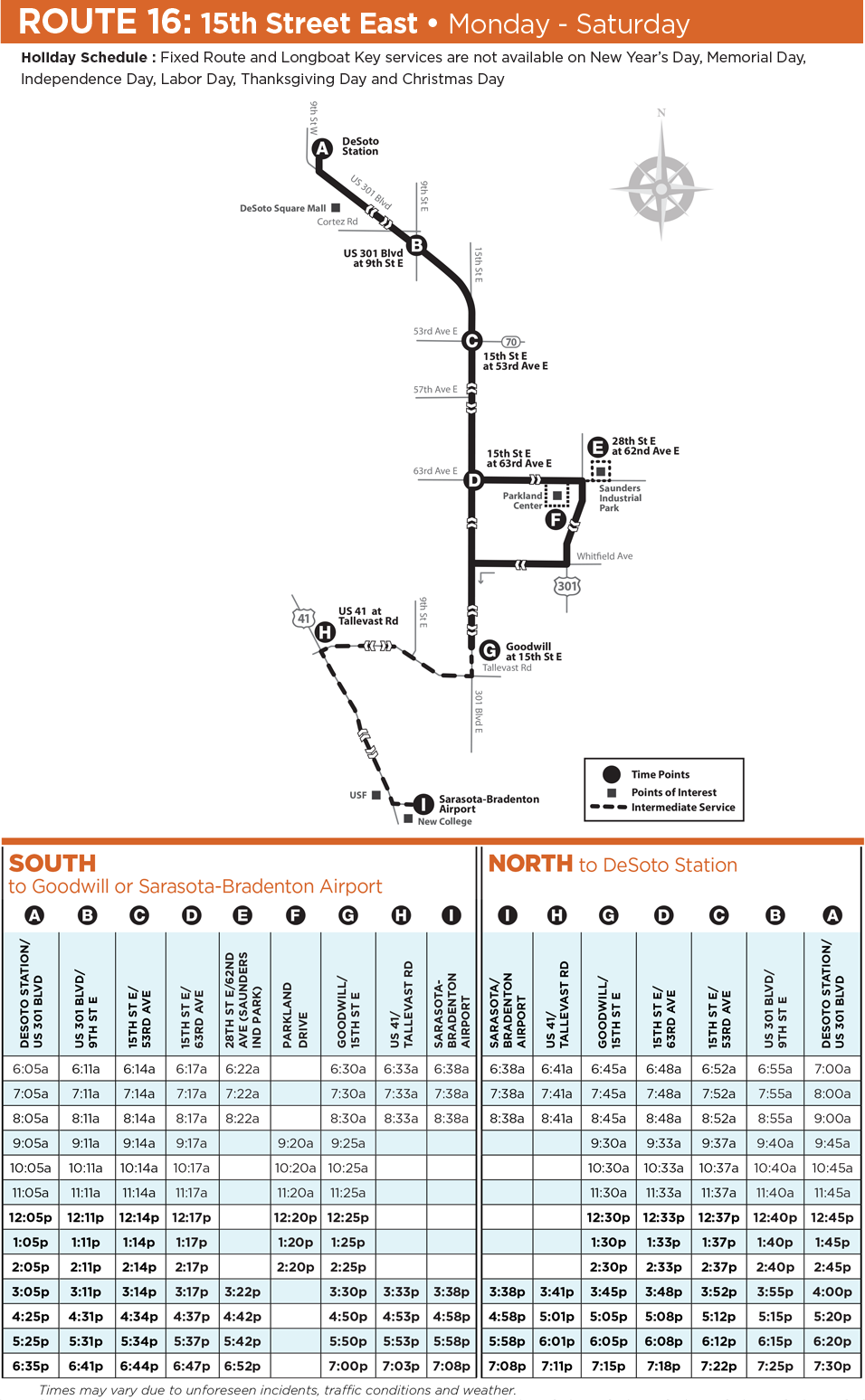 bus routes mcat
