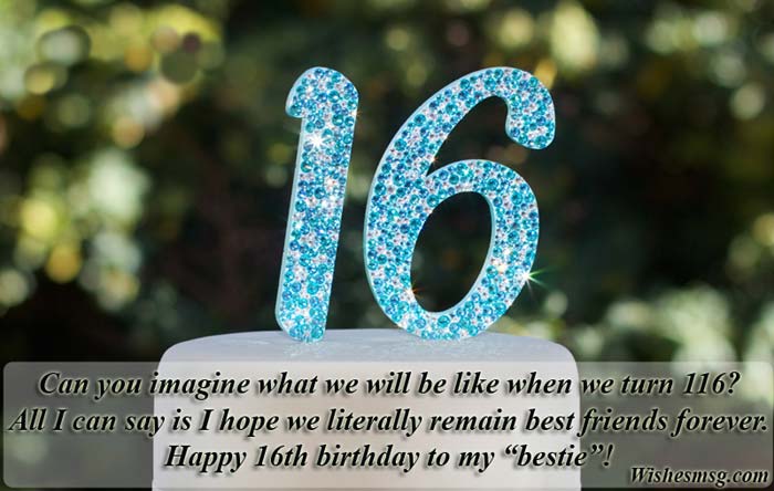 16th birthday wishes messages