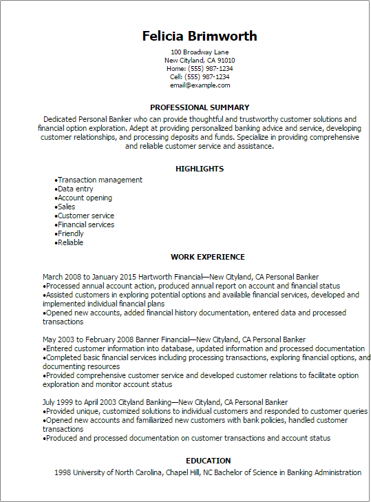 universal banker resume april onthemarch co