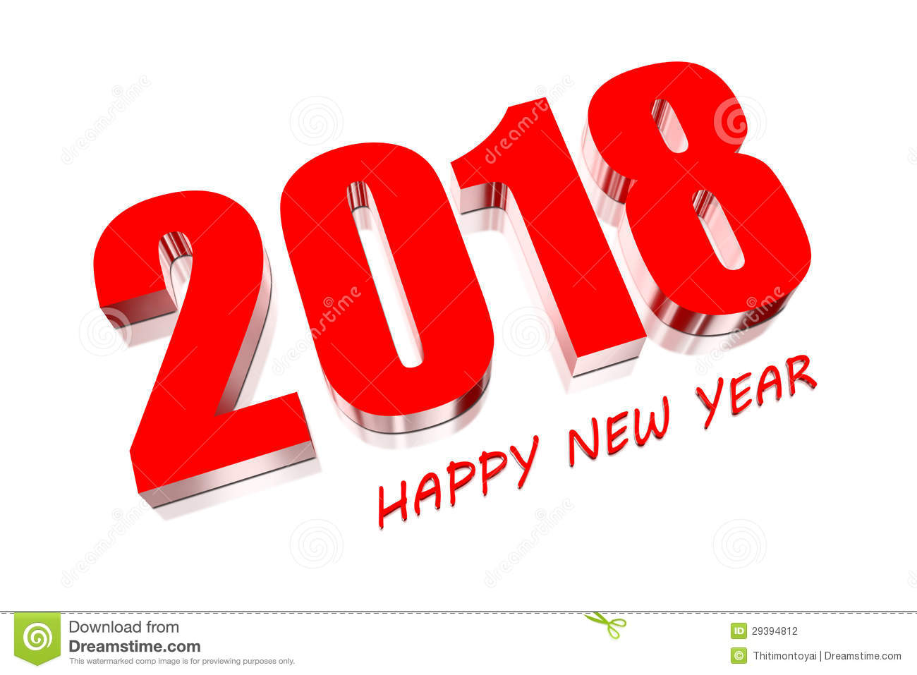 3d 2018 red stock